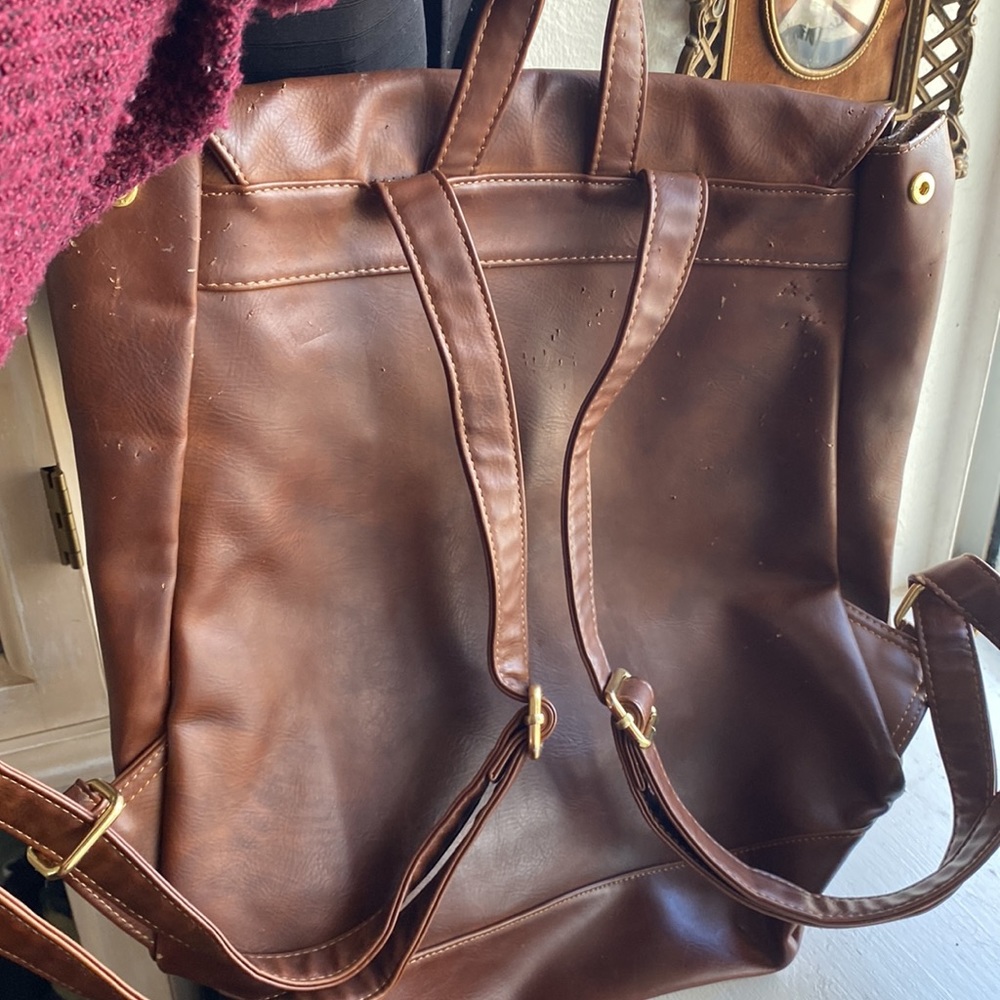 Large Brown Backpack - image 2